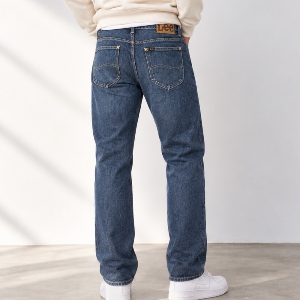 Lee American Riders 101B LM5010 Jeans 32 Made in Japan Organic Cotton Button Fly